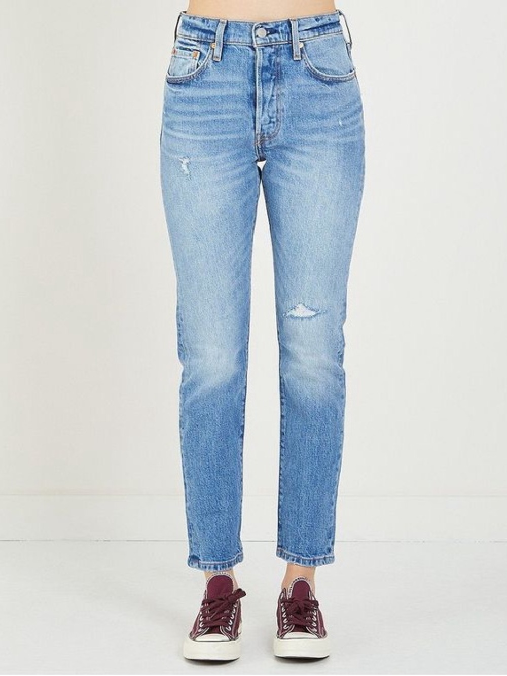 Levi’s 501 Skinny Stretch Blue High-Rise Women’s Jeans